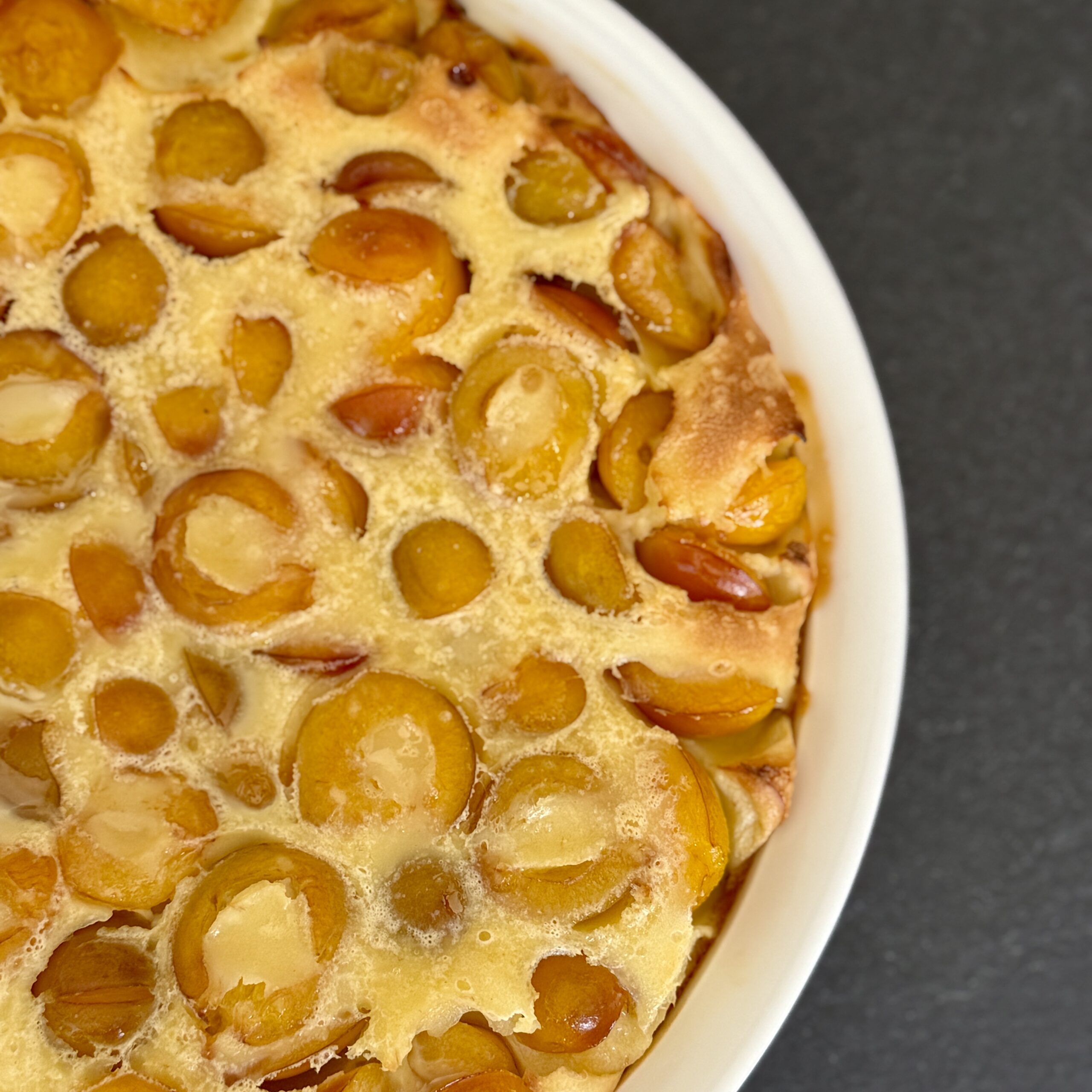 CLAFOUTIS AUX MIRABELLES