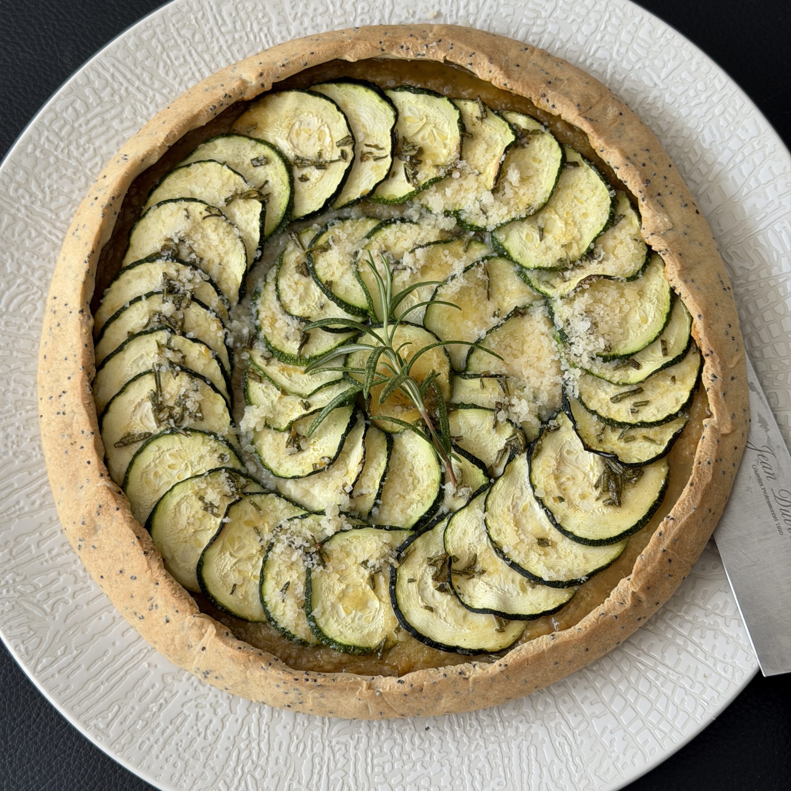 TARTE AUX COURGETTES